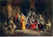 unknow artist Arab or Arabic people and life. Orientalism oil paintings  374 oil painting on canvas